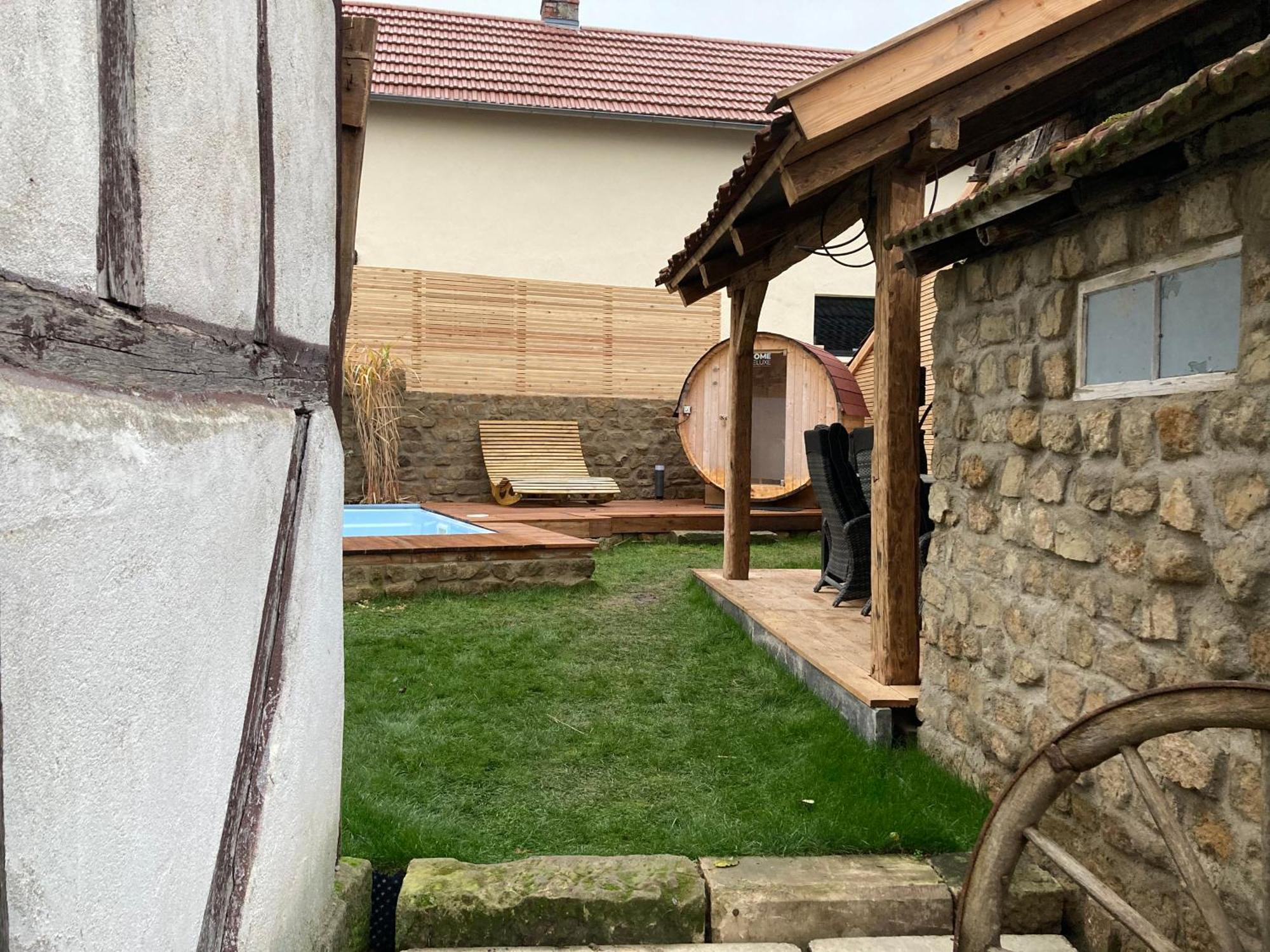 Ferienhaus Hassgautor Aidhausen Exterior foto